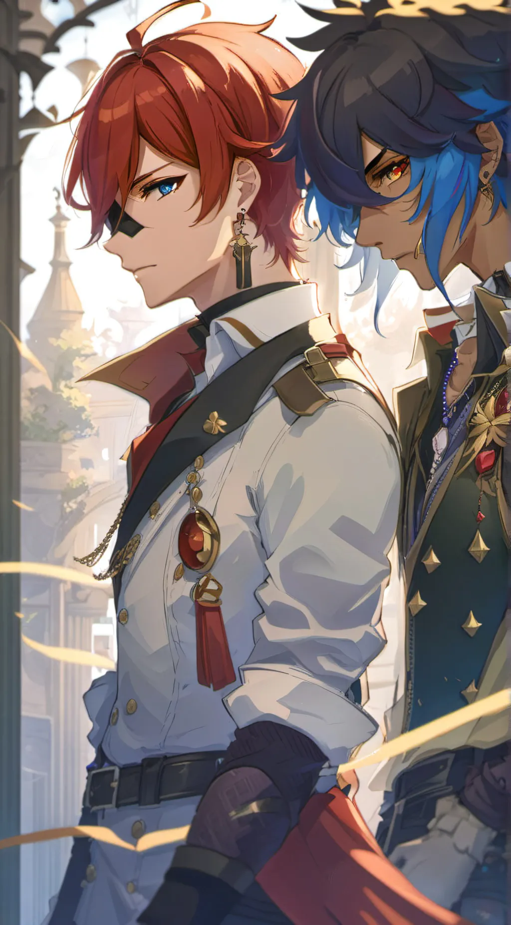 ai character: Ace and Spades background