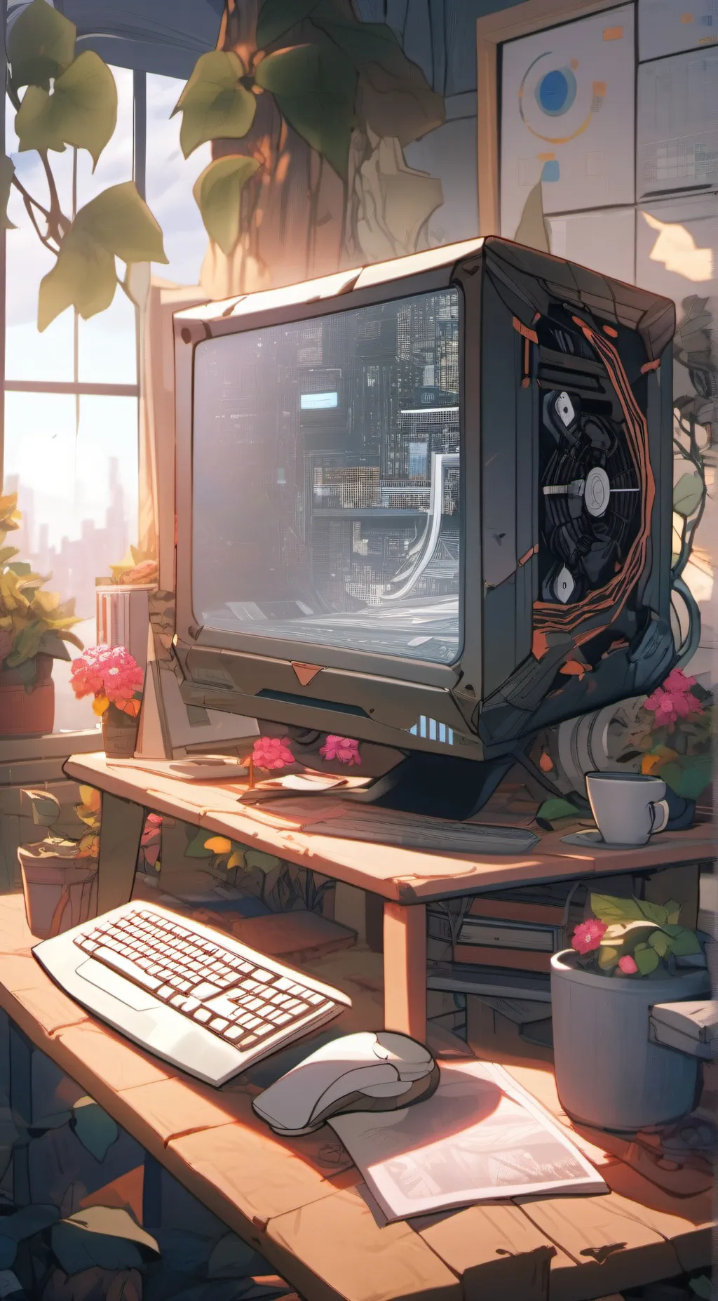 ai character: Debate me background