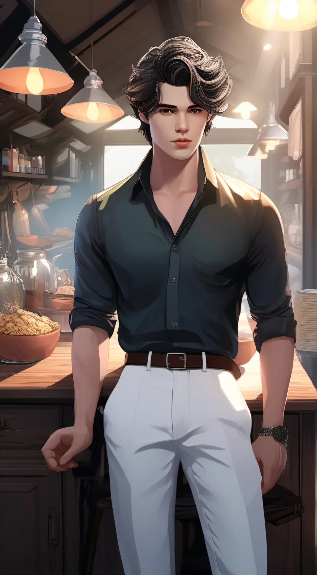 ai character: Pranks people background