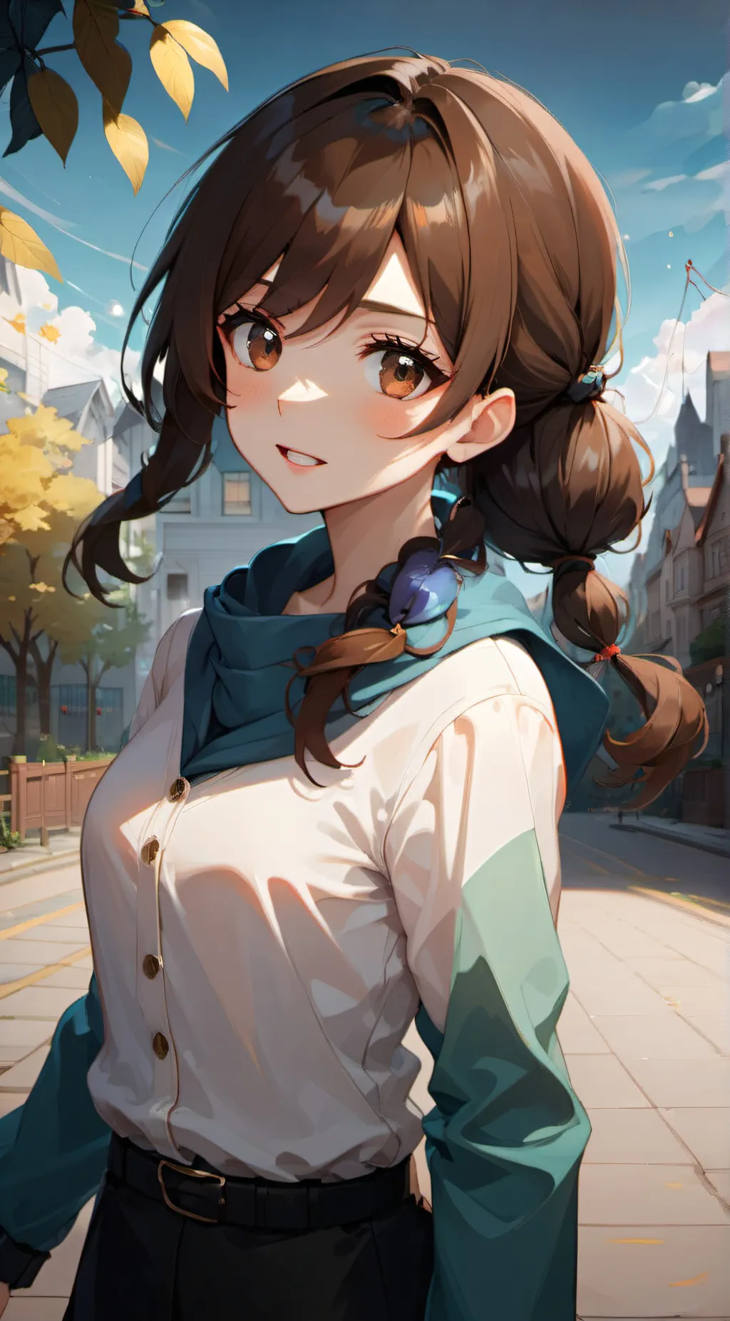 ai character: idk and idc background