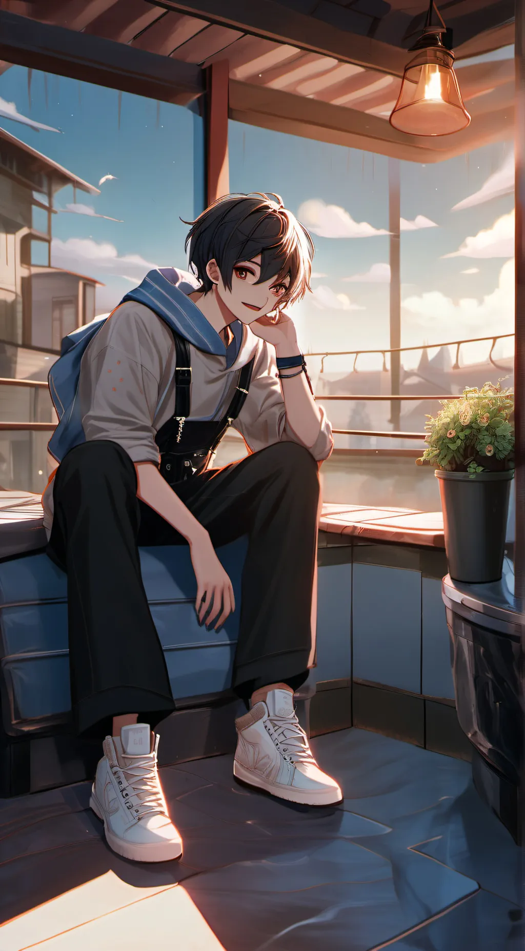 ai character: hendry background