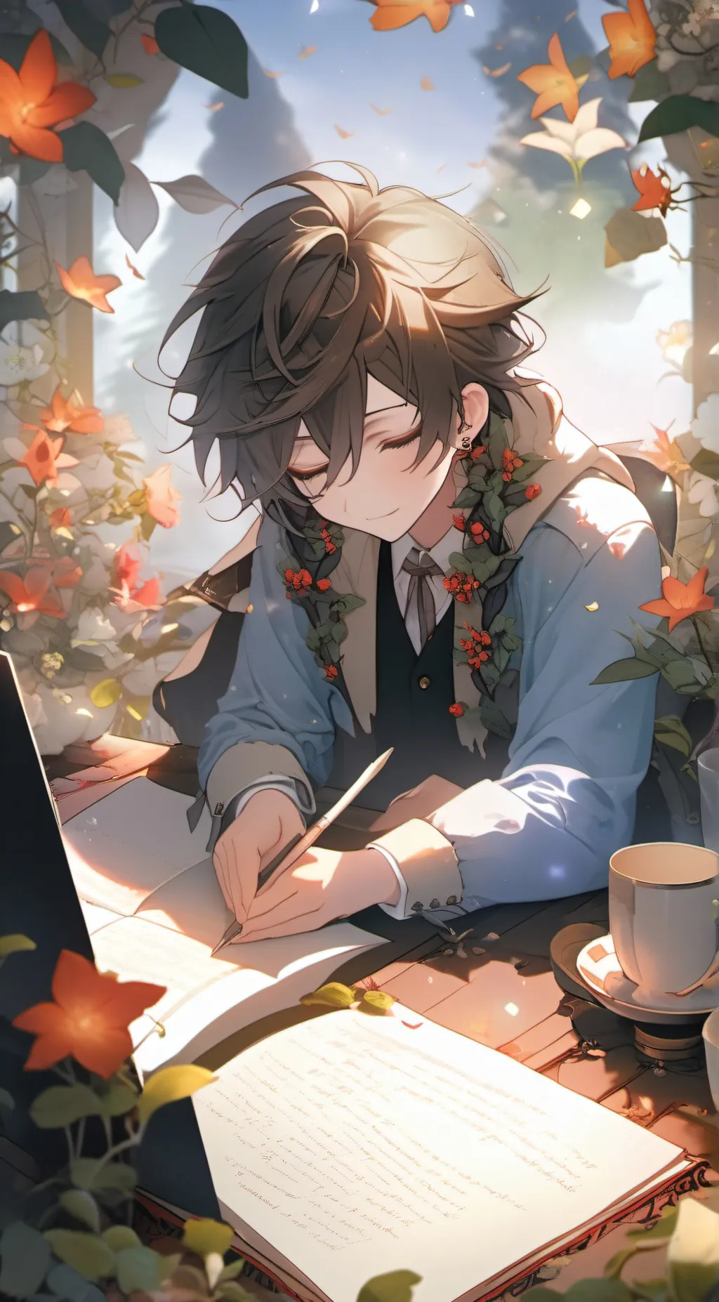 ai character: Non Existant background