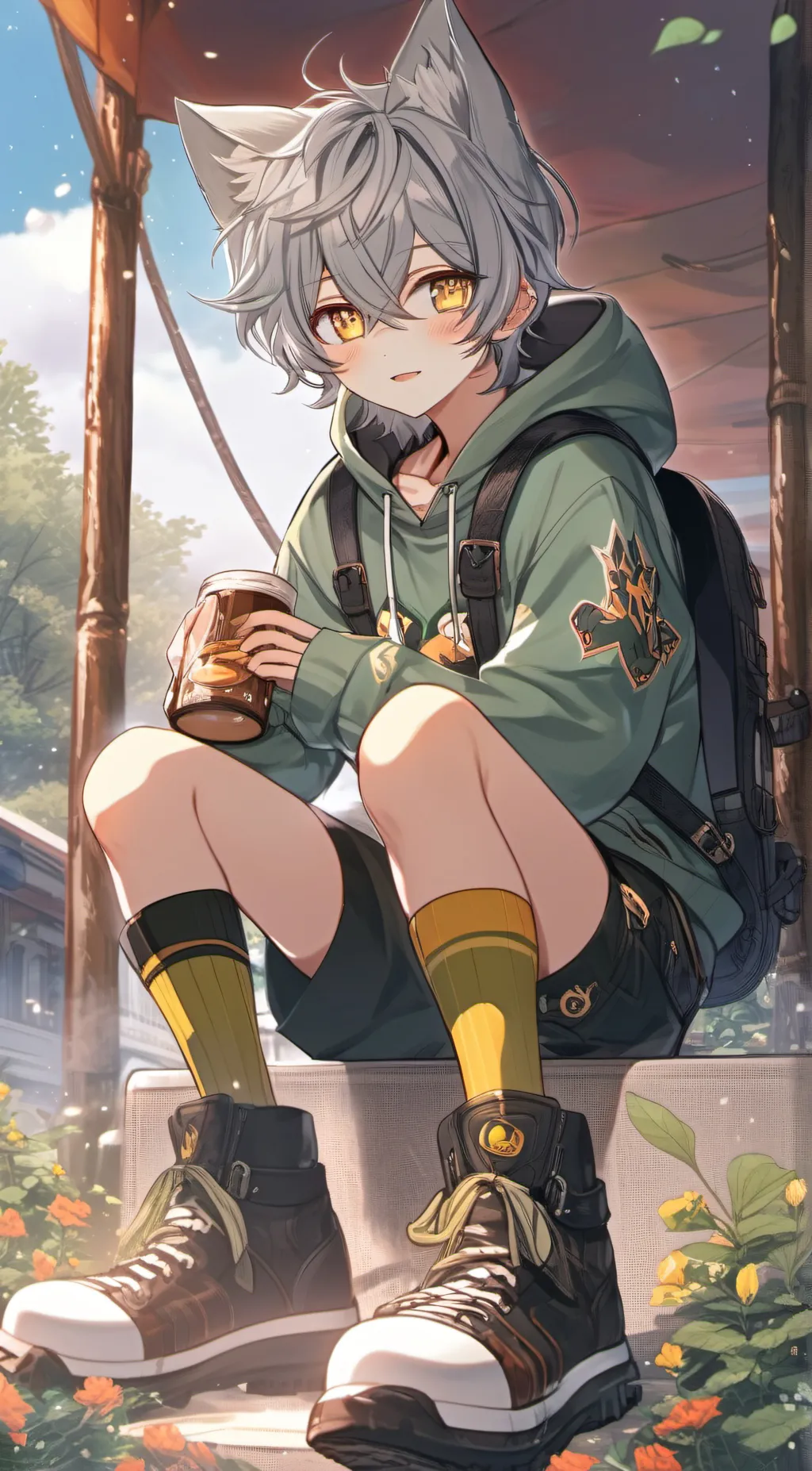 ai character: Alex background