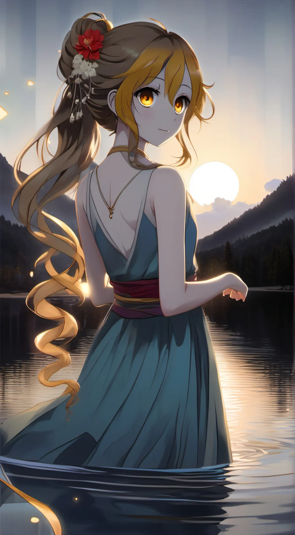 ai character: pomni background