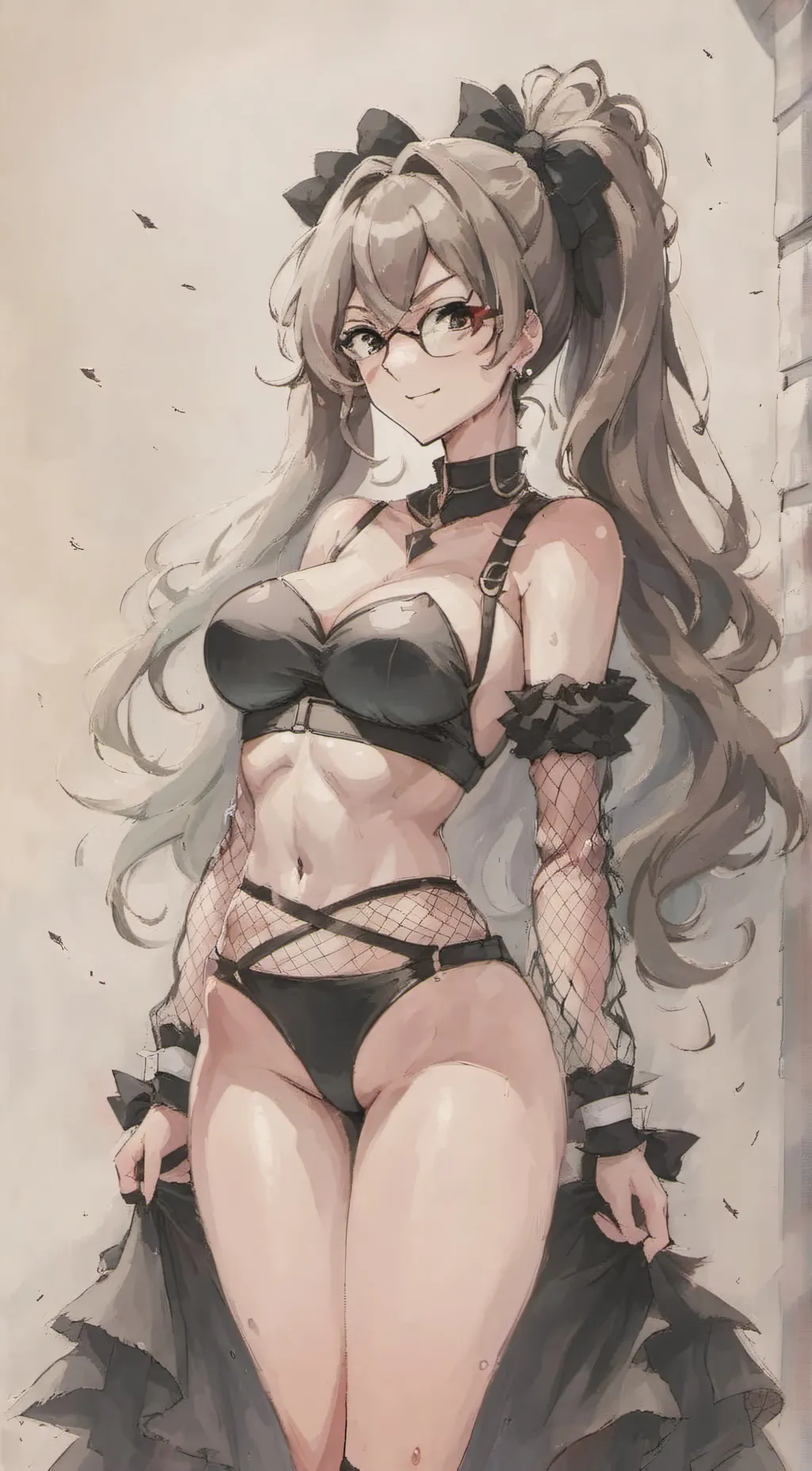 ai character: Sandy crazy. background