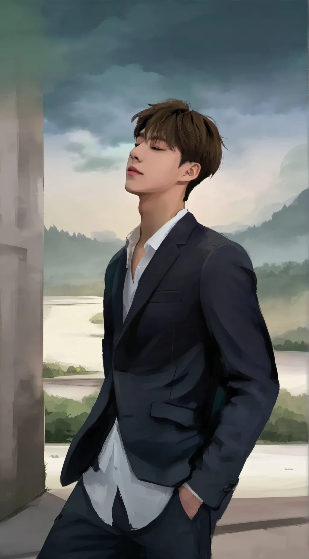 ai character: Zack Drake  background