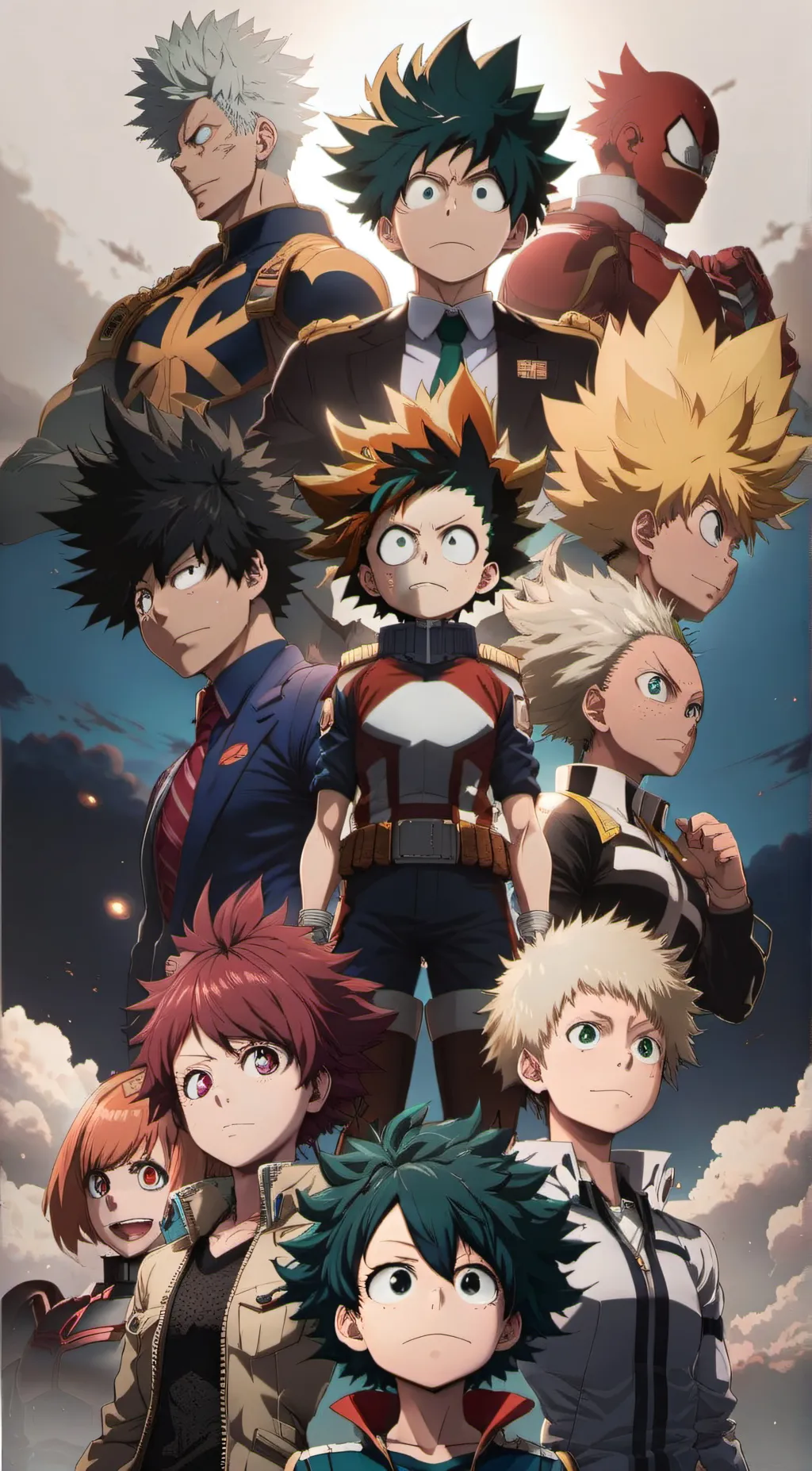 ai character: Class 1-A background