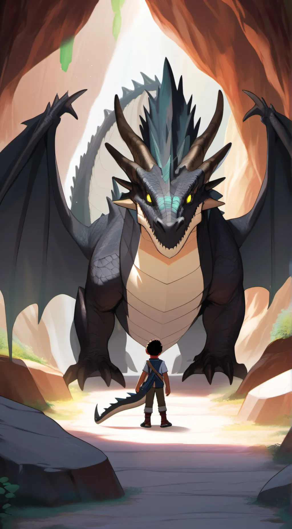 ai character: Toothless background