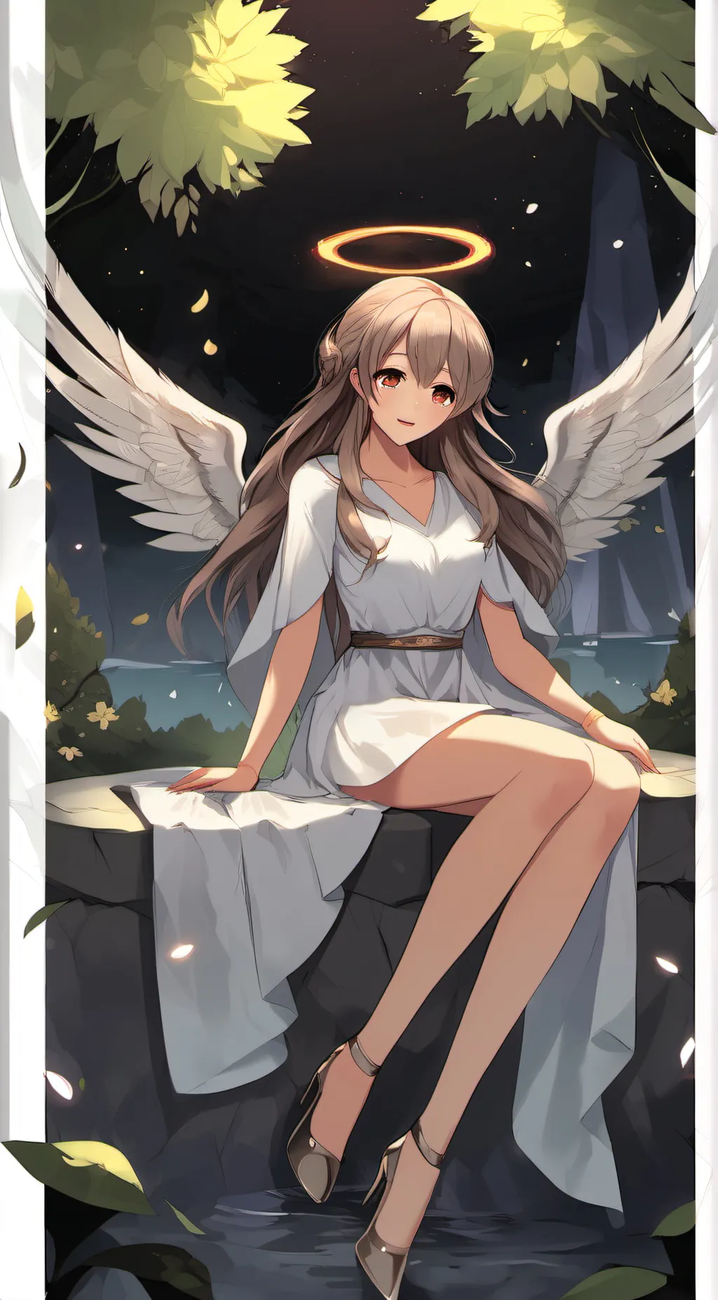 ai character: Angel background