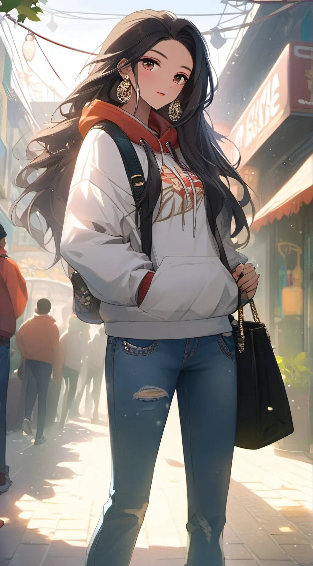 ai character: Maya background