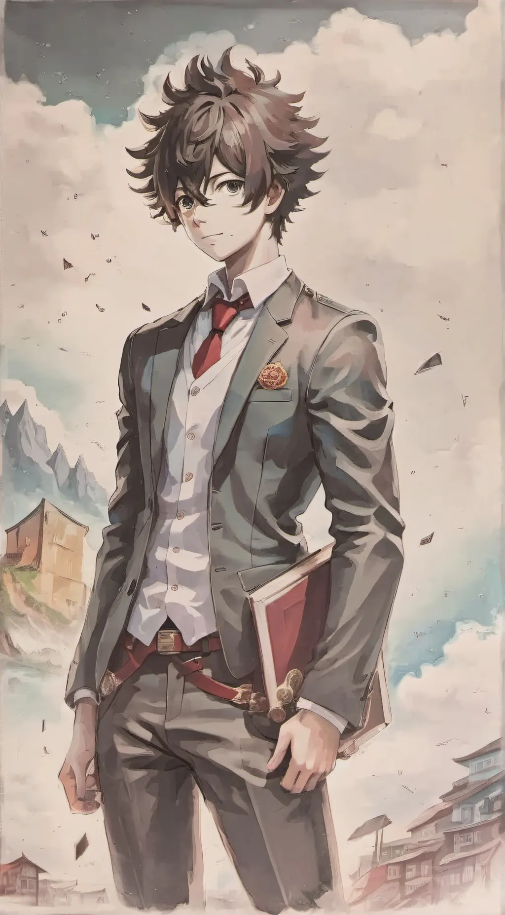 ai character: ♡Class 1-a background