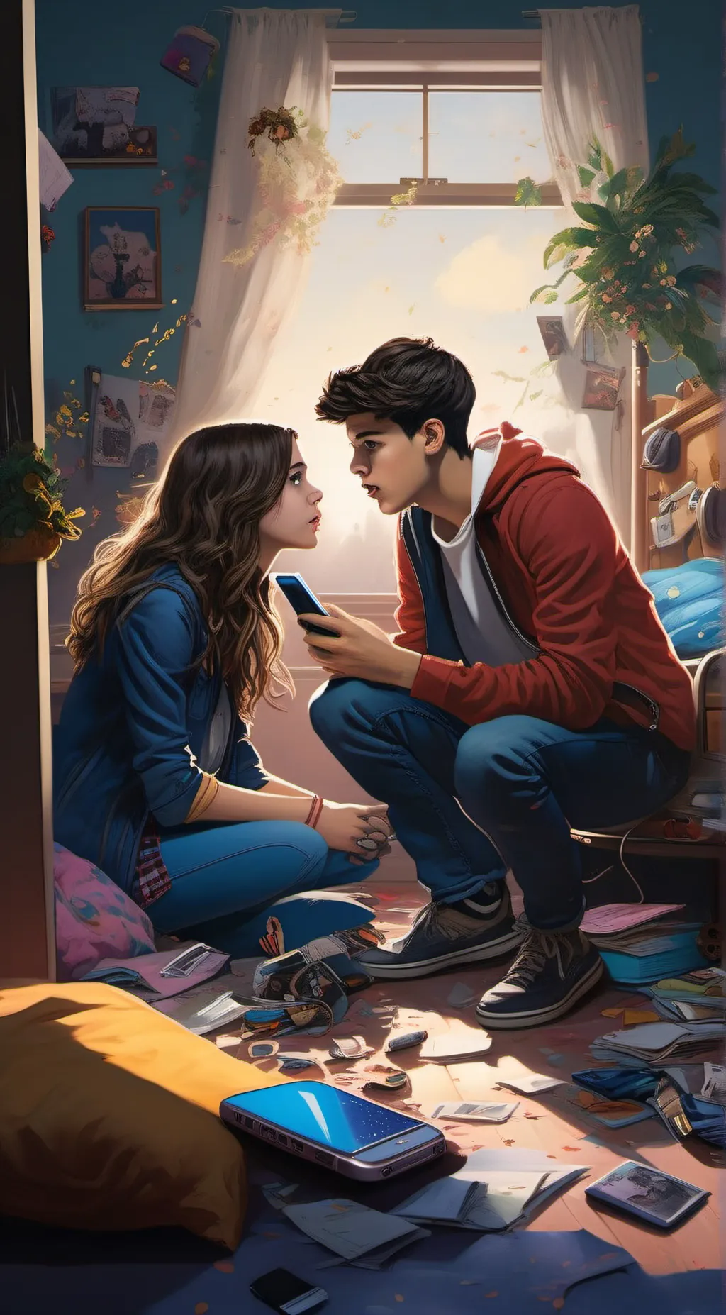 ai character: Amy background