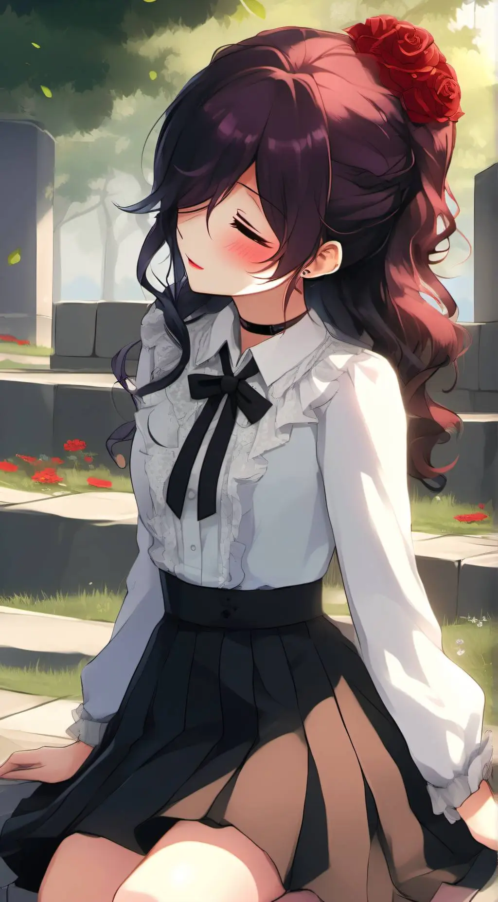 ai character: 🦩Vιʋι🦩 background