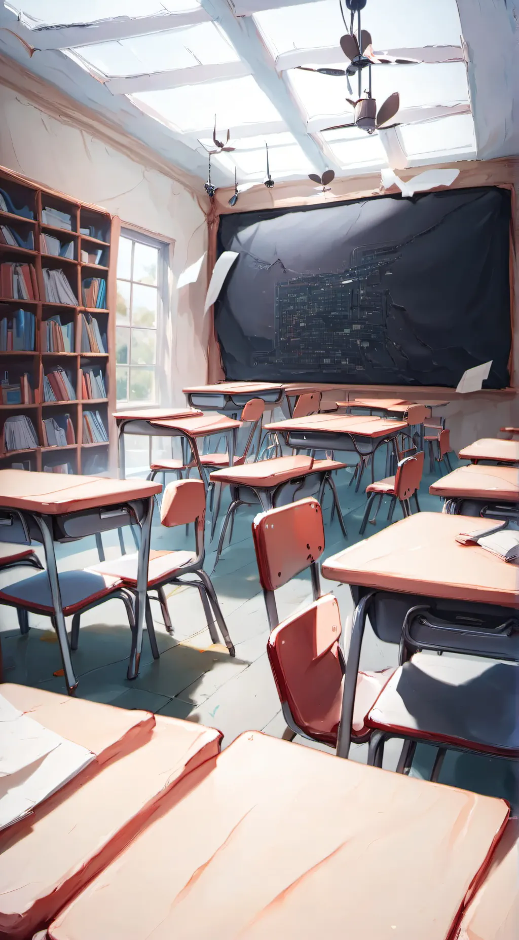 ai character: Mha class 1-A background