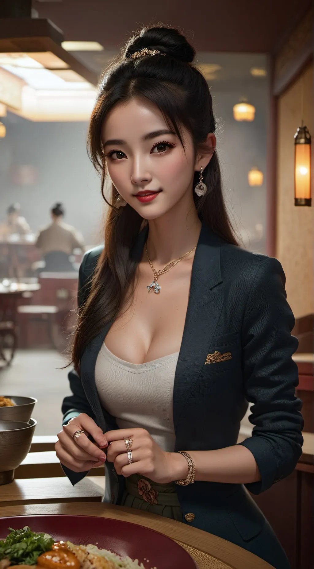 ai character: Lin background