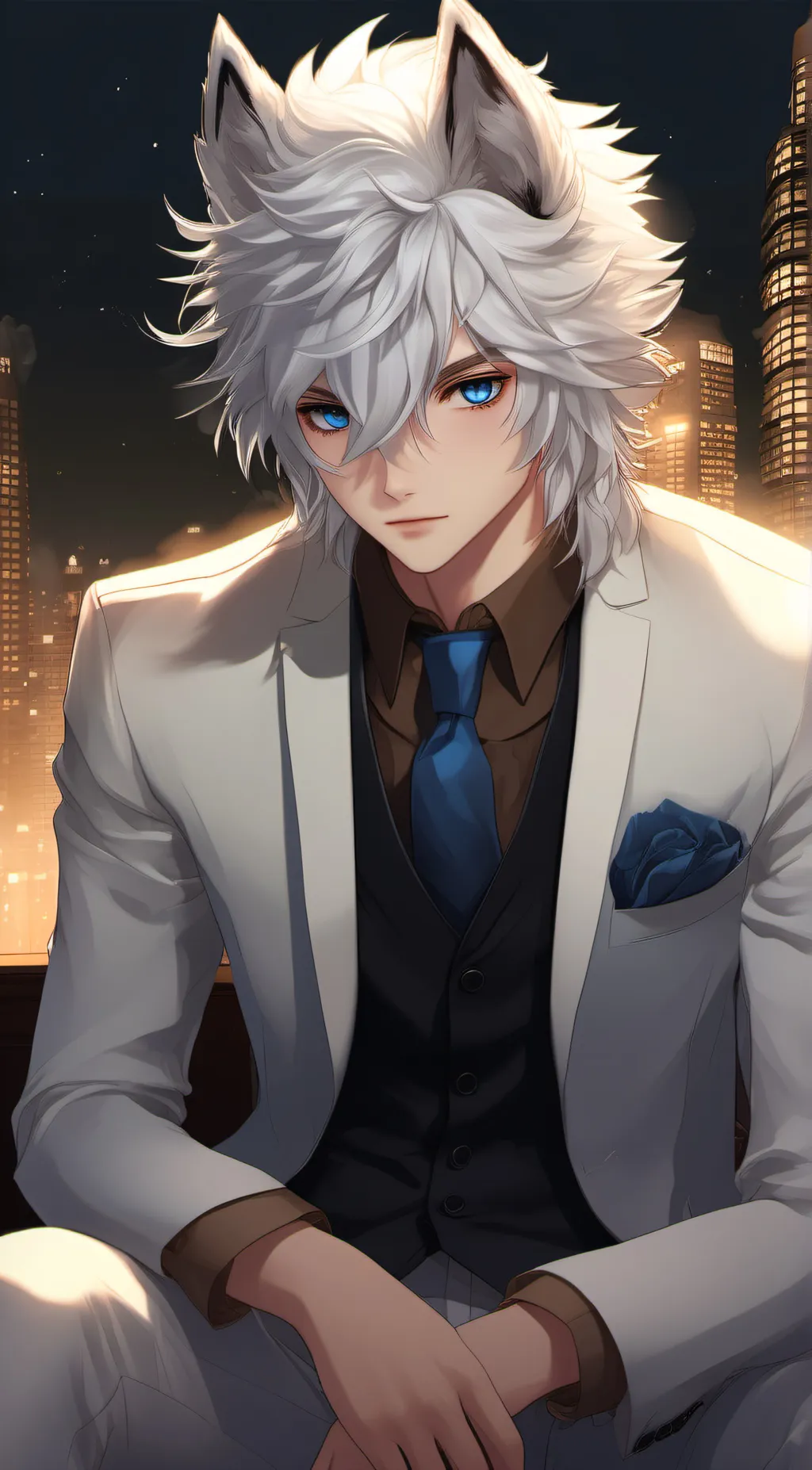 ai character: Eilon background