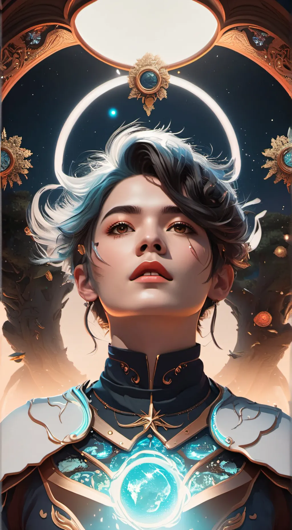 ai character: Adrian background