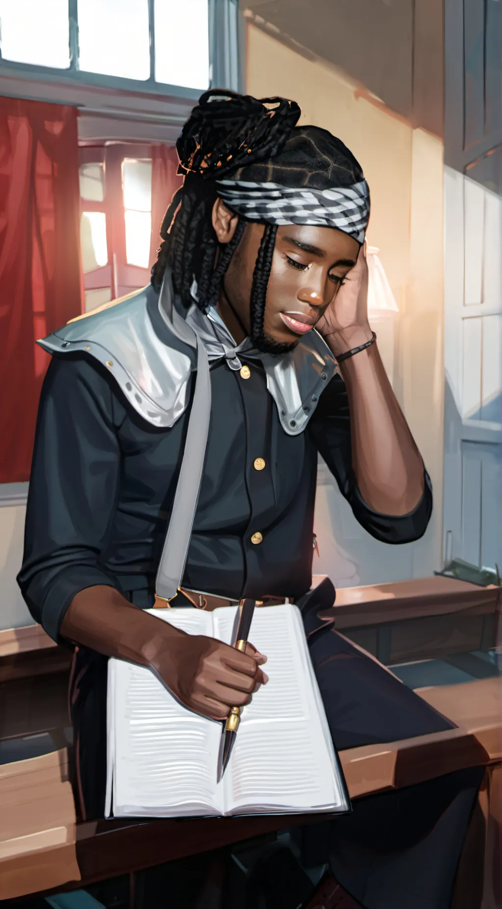 ai character: Kai background