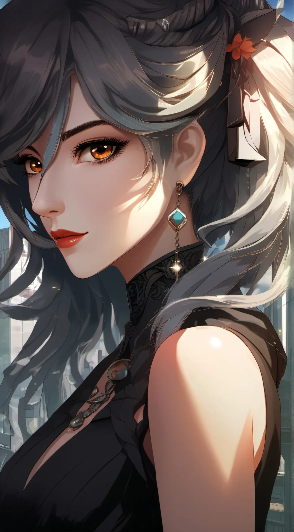 ai character: emily background