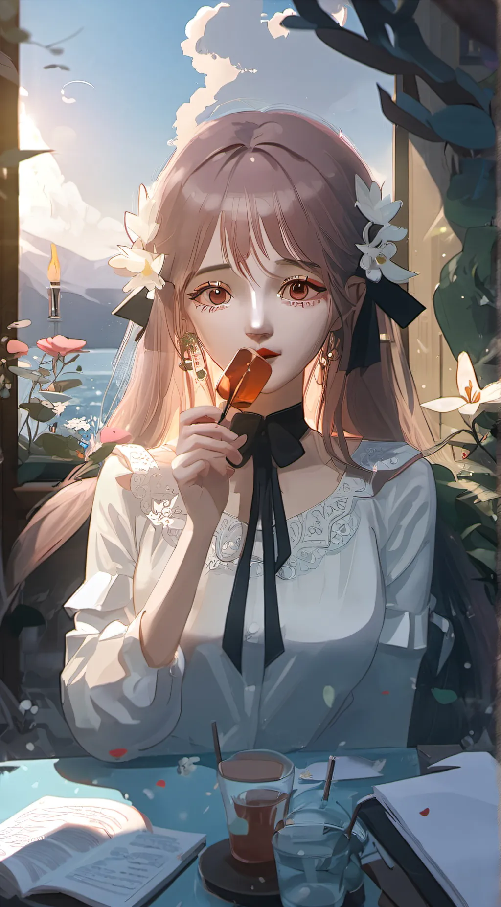 ai character: Ngọc Vy background