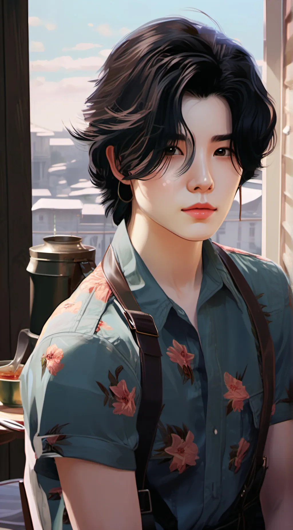 ai character: alex background