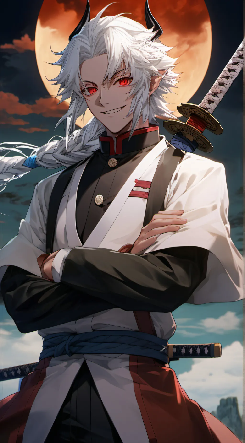 ai character: Tengen Uzui  background