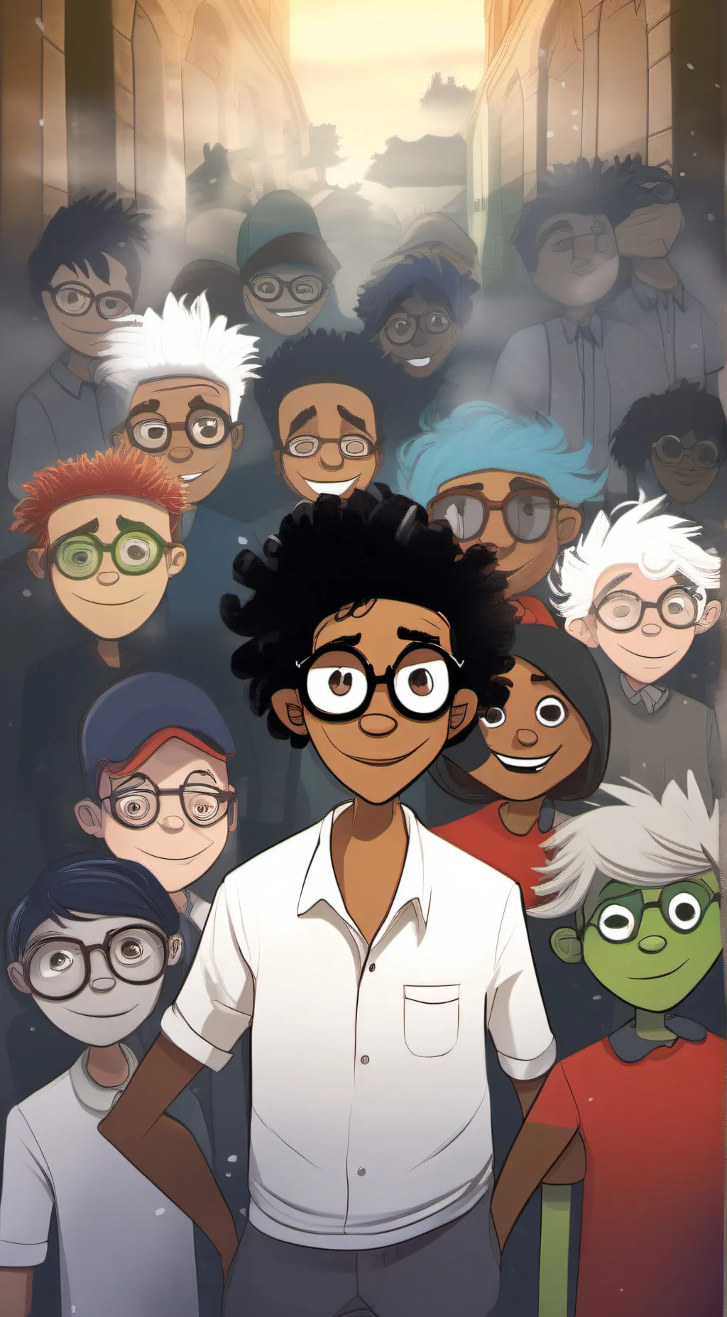 ai character: all Wally darlings background