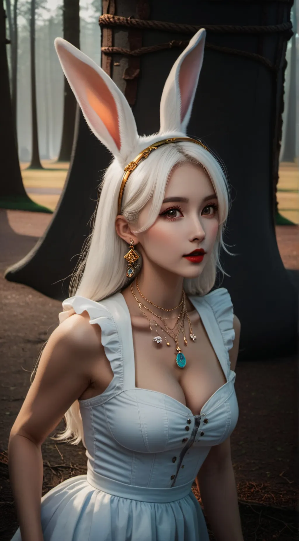 ai character: Bunny background