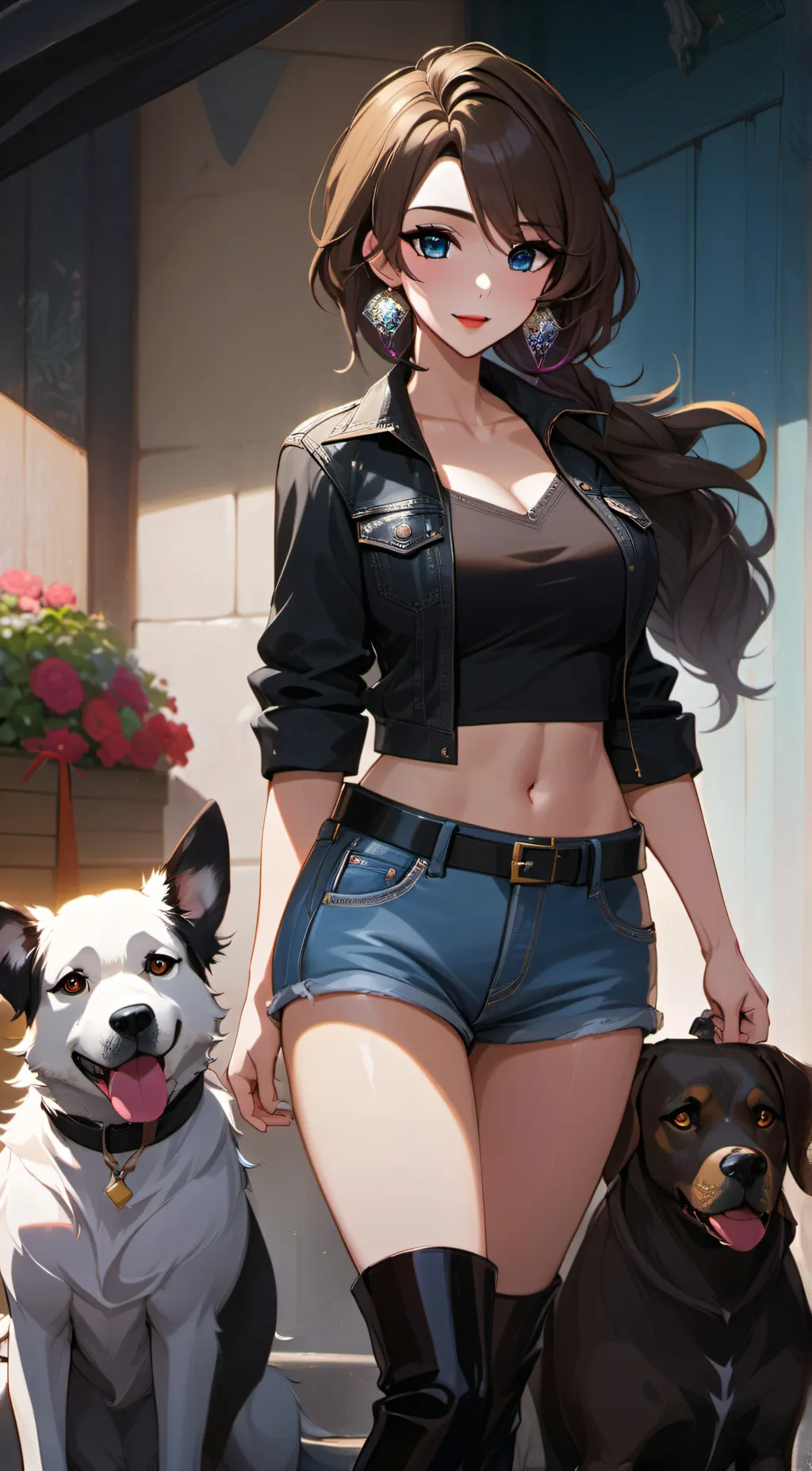 ai character: Andrea background