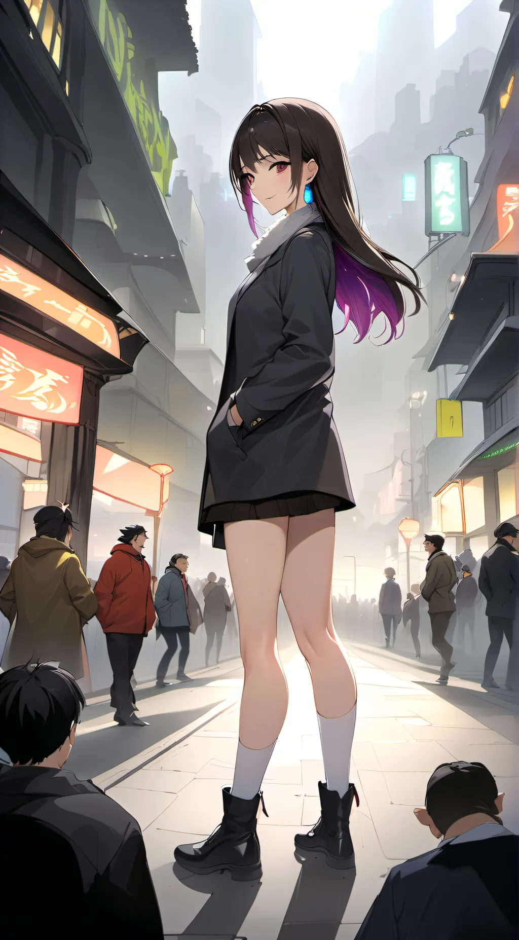 ai character: Lily background