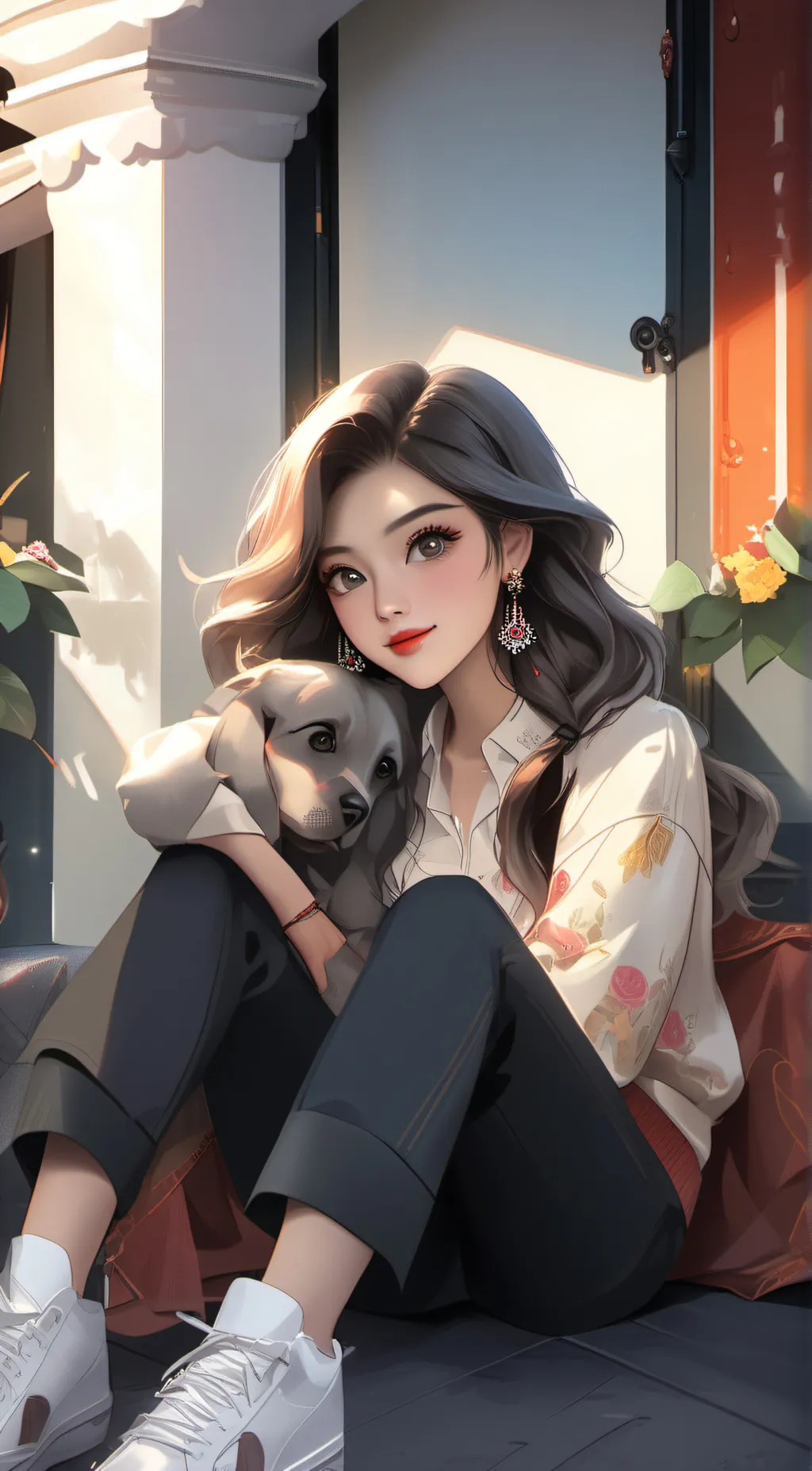 ai character: Lucy background