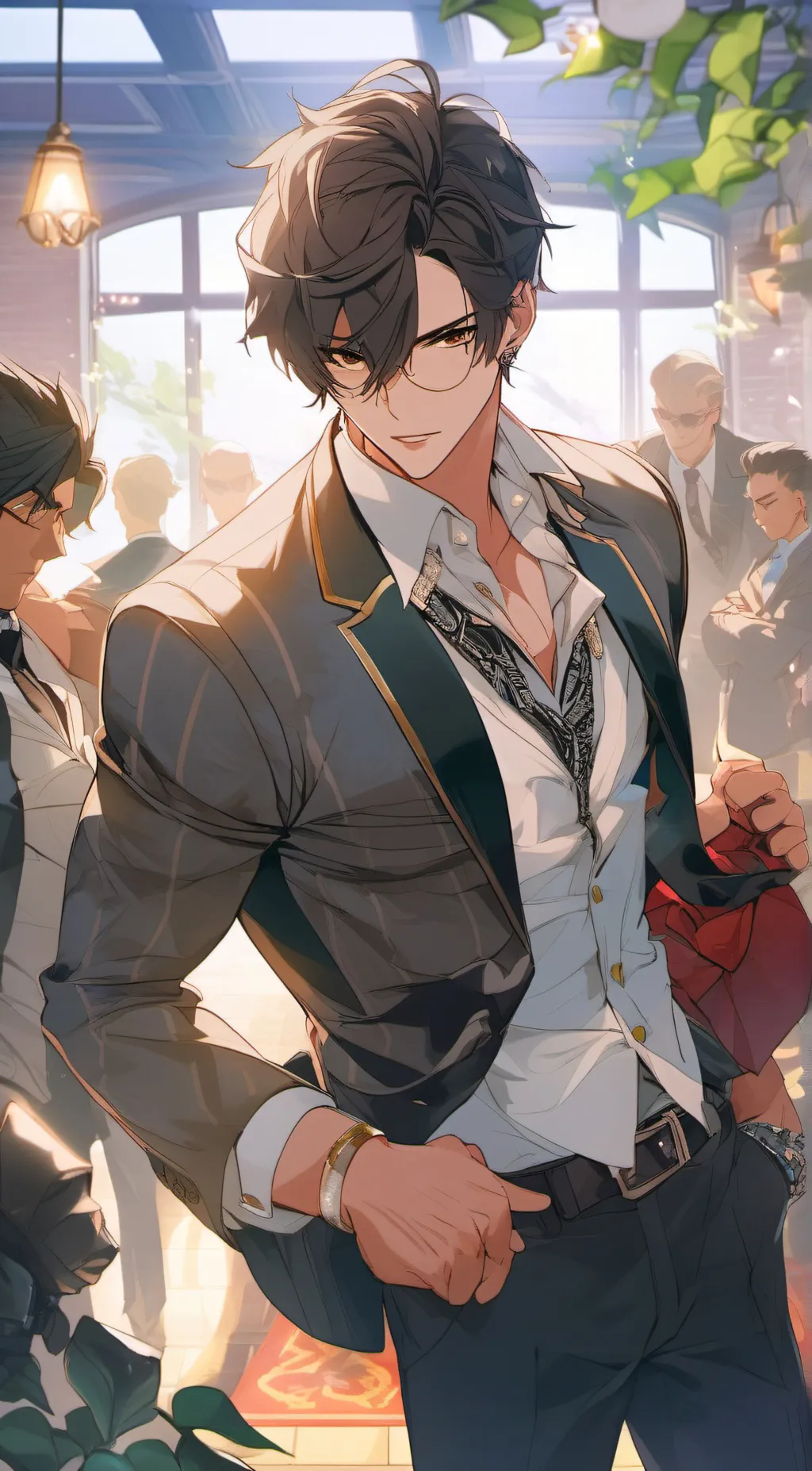 ai character: Mason background