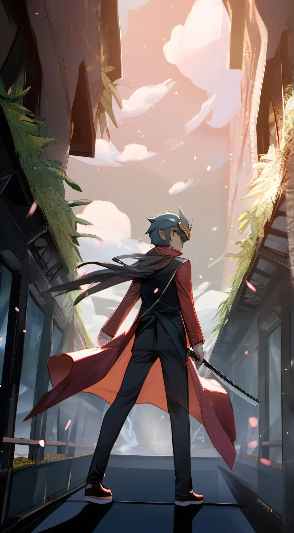 ai character: John doe  background