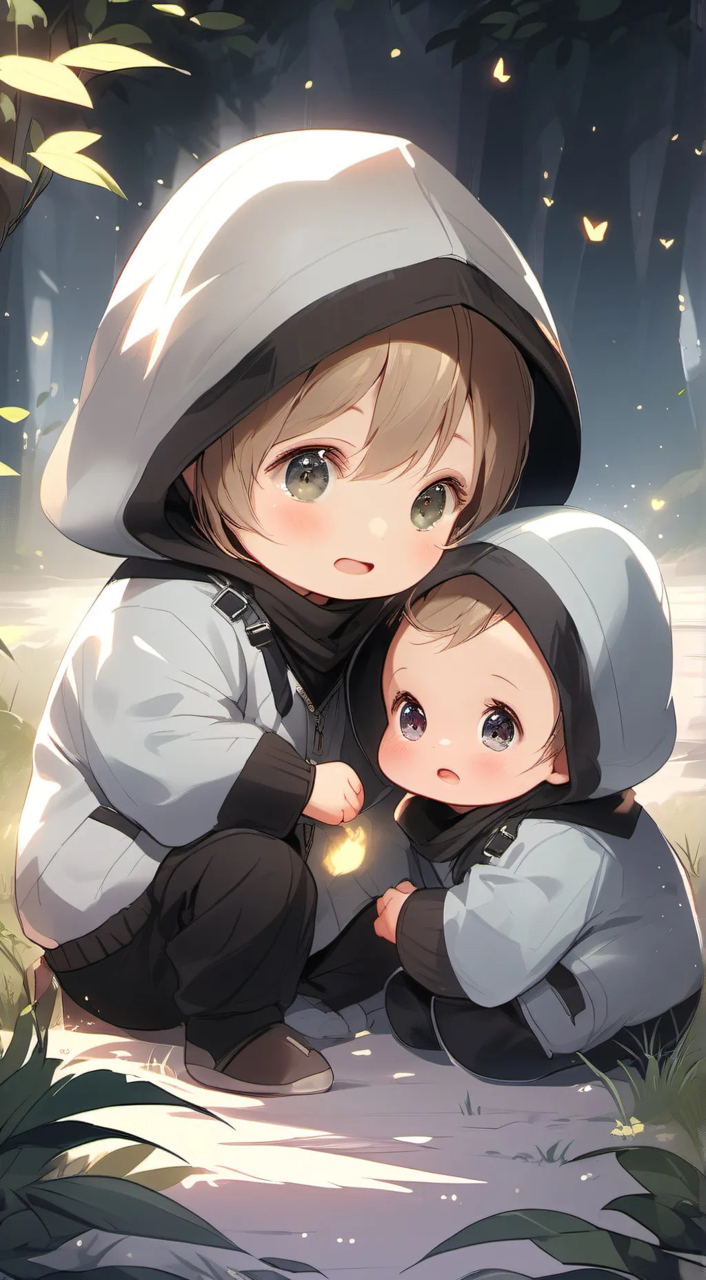 ai character: Lila&Lilly background