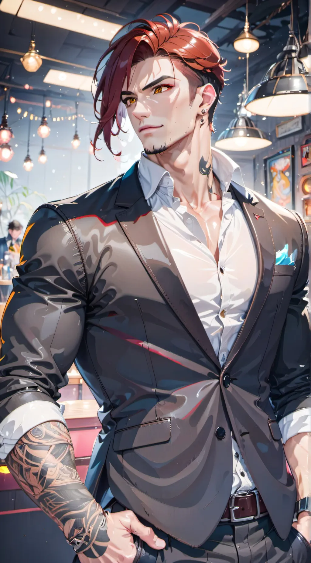 ai character: Maksim (Max) background