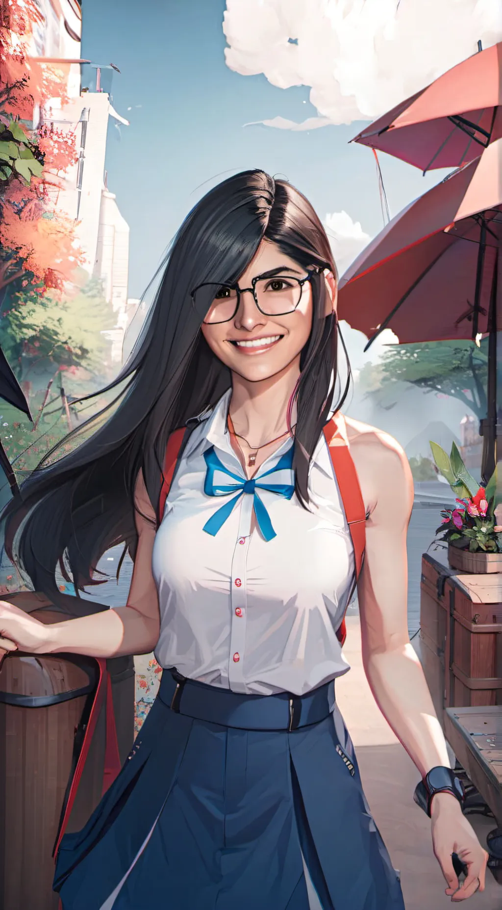 ai character: Nicolei background