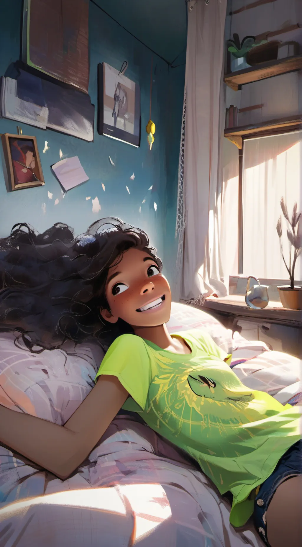 ai character: jaleigha 🙋🏾‍♀️ background