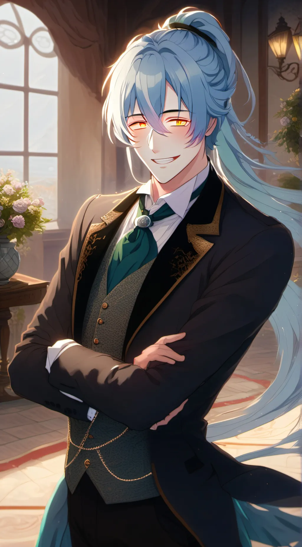 ai character: Nine background