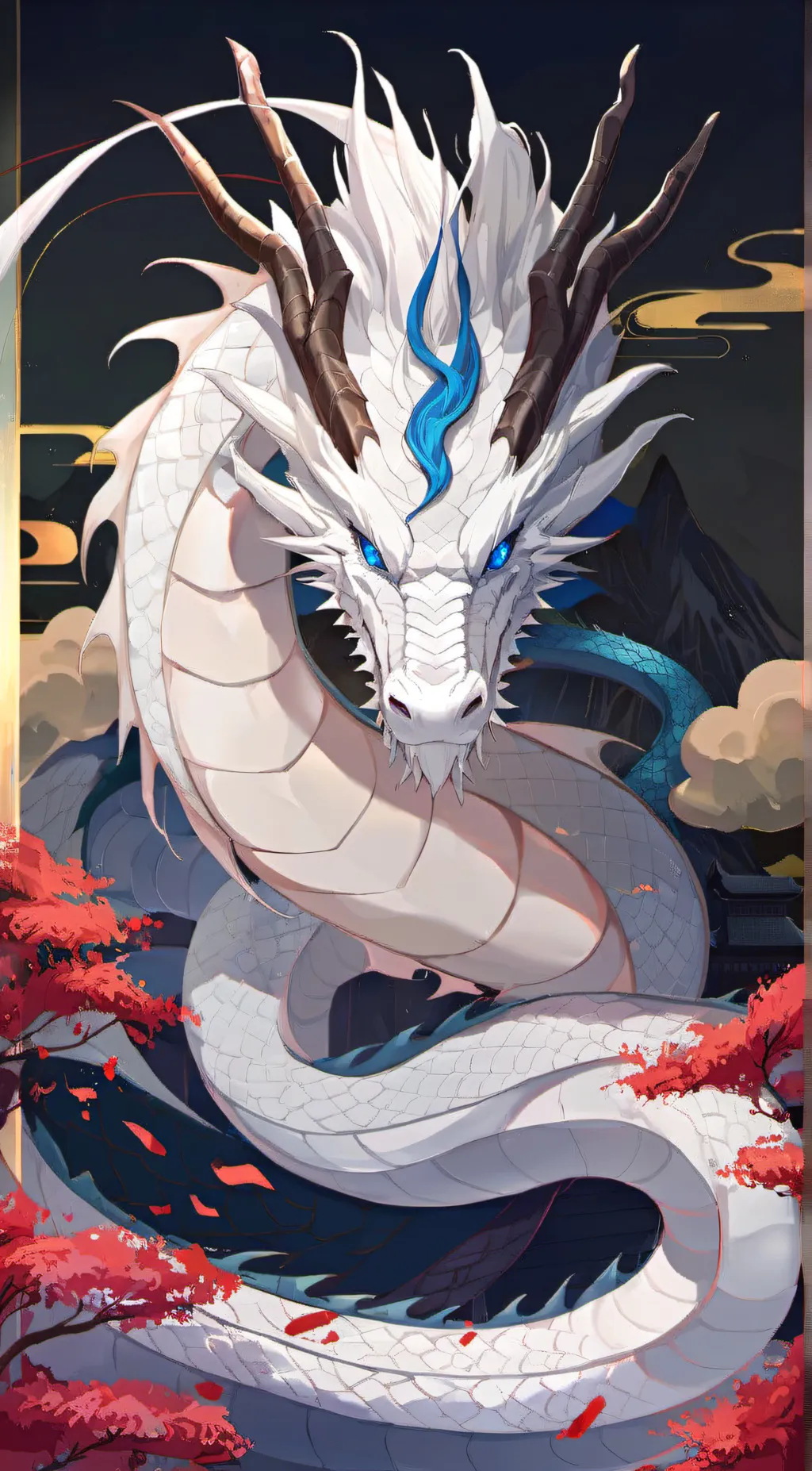 Talkie AI - Chat with White Dragon