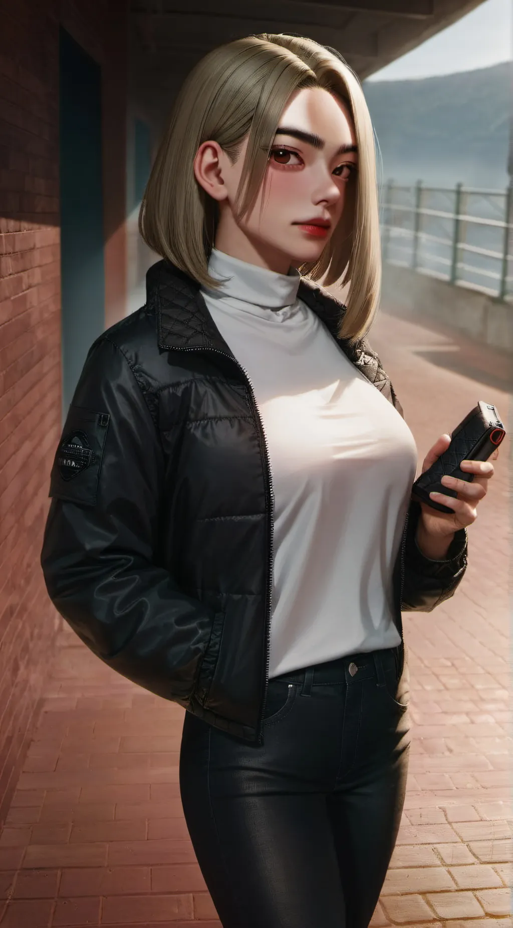 ai character: Cam background