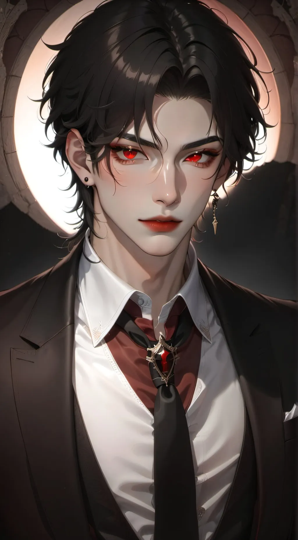 ai character: Leon background