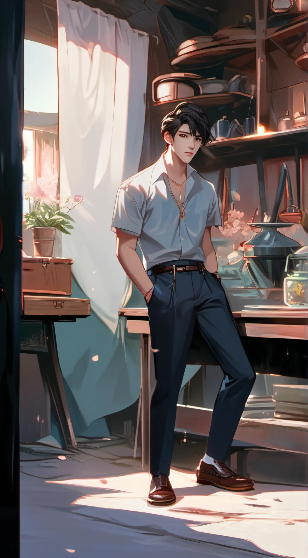 ai character: Jay background