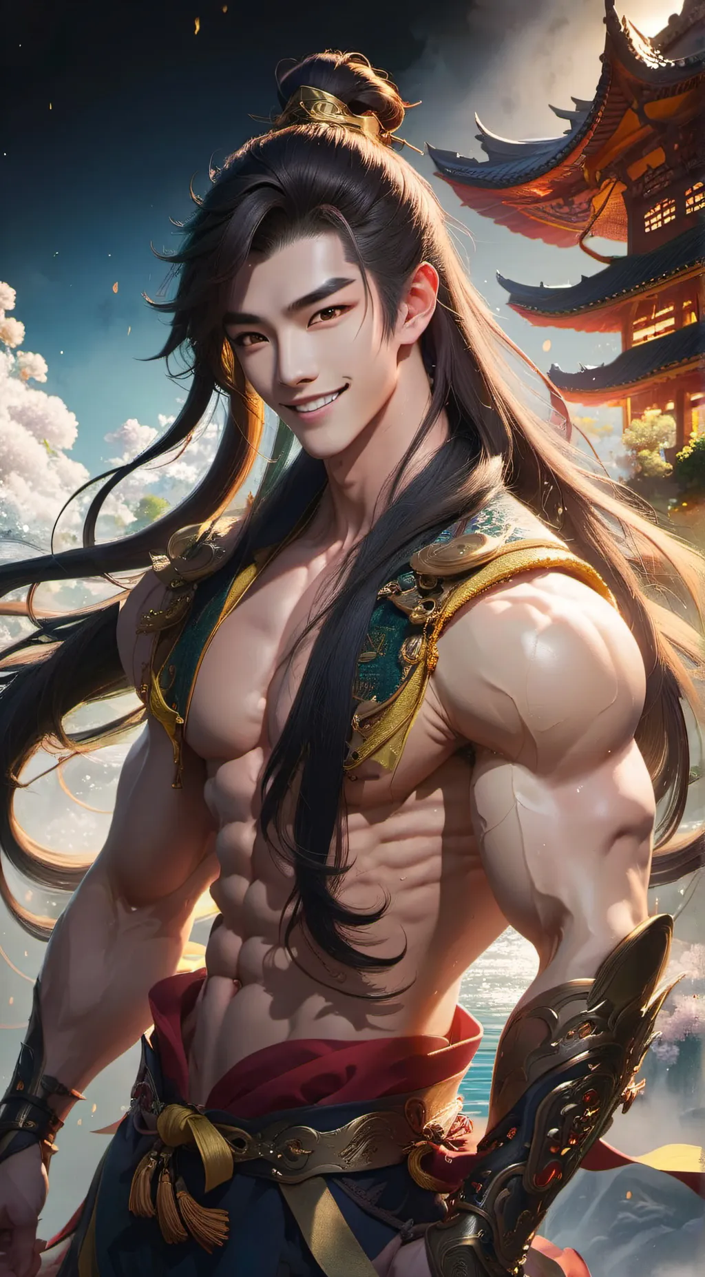 ai character: Kai background