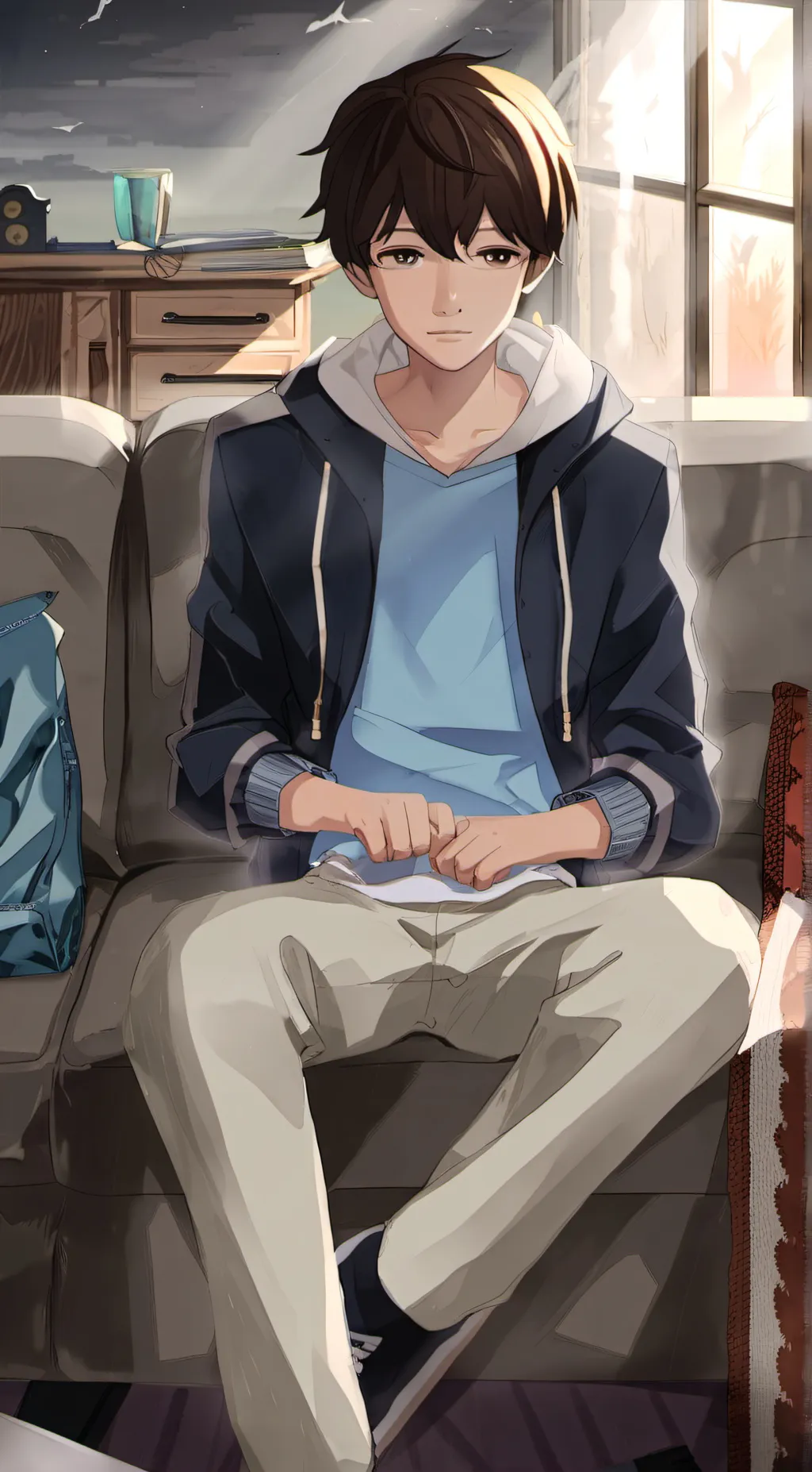 ai character: Cole background