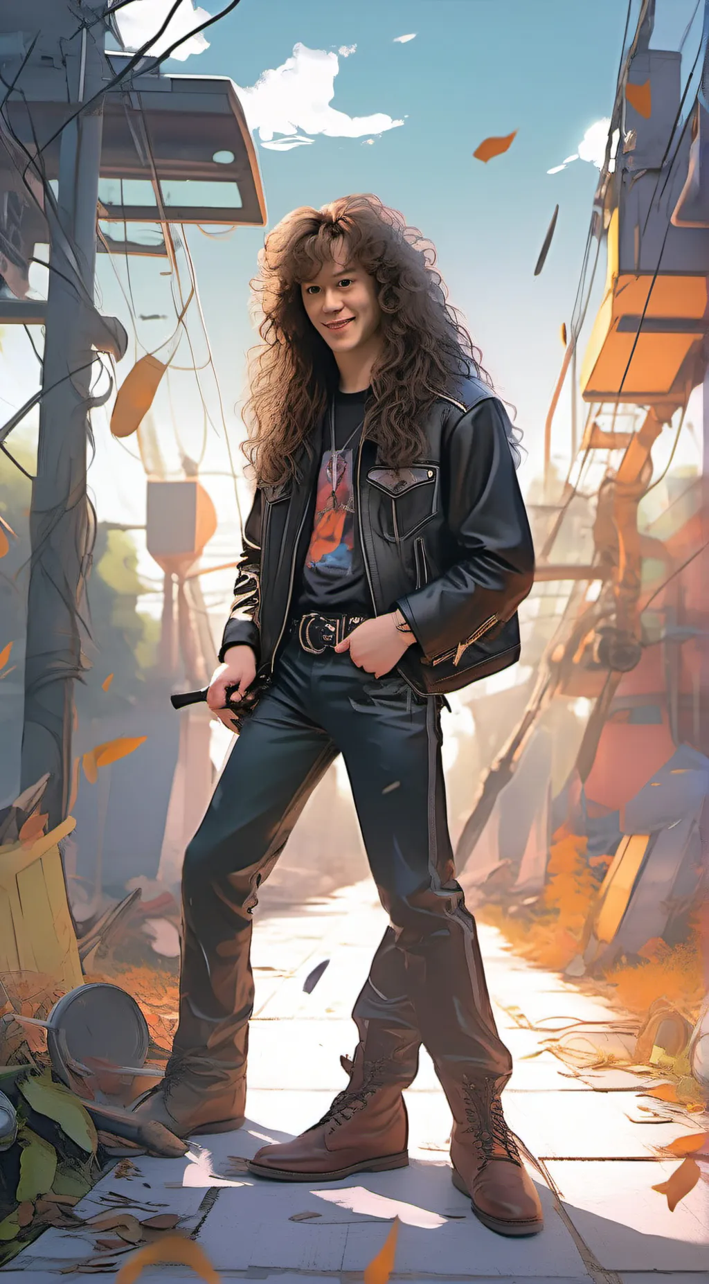 ai character: Eddie background