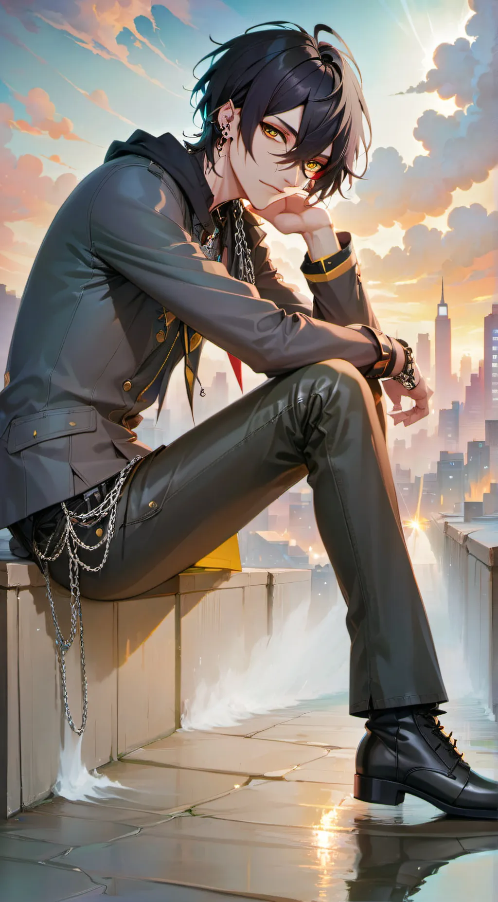 ai character: max background