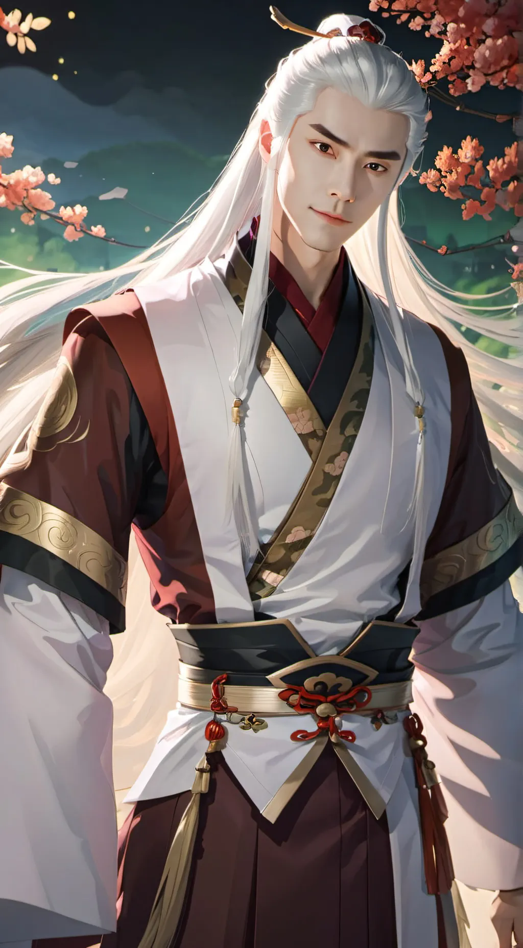 ai character: Dong Hua background