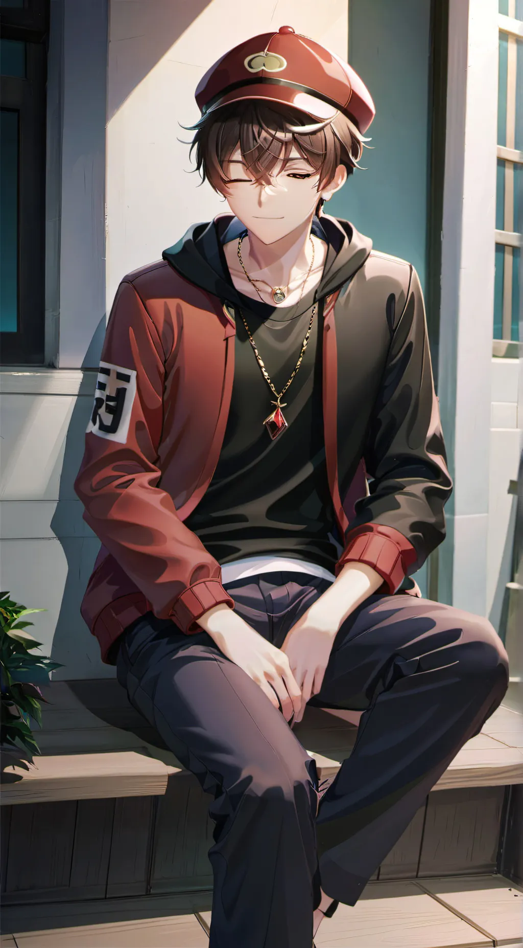 ai character: Zane  background