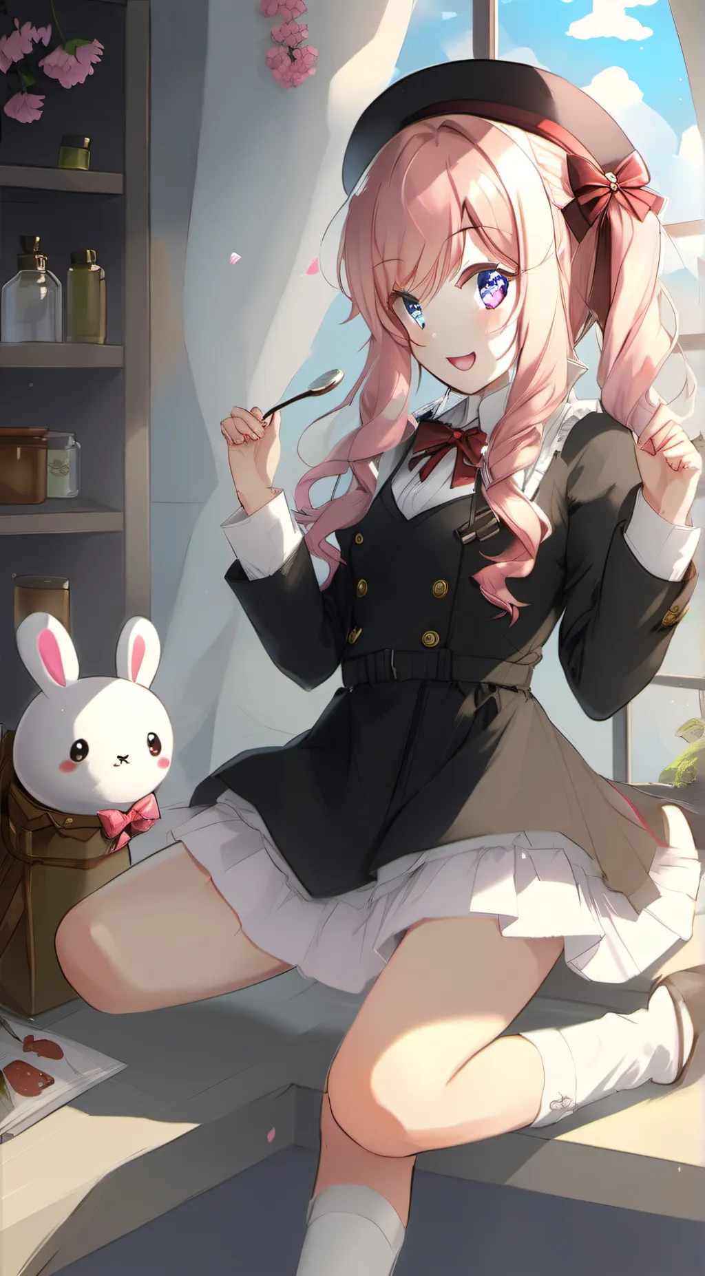 ai character: Maddie background