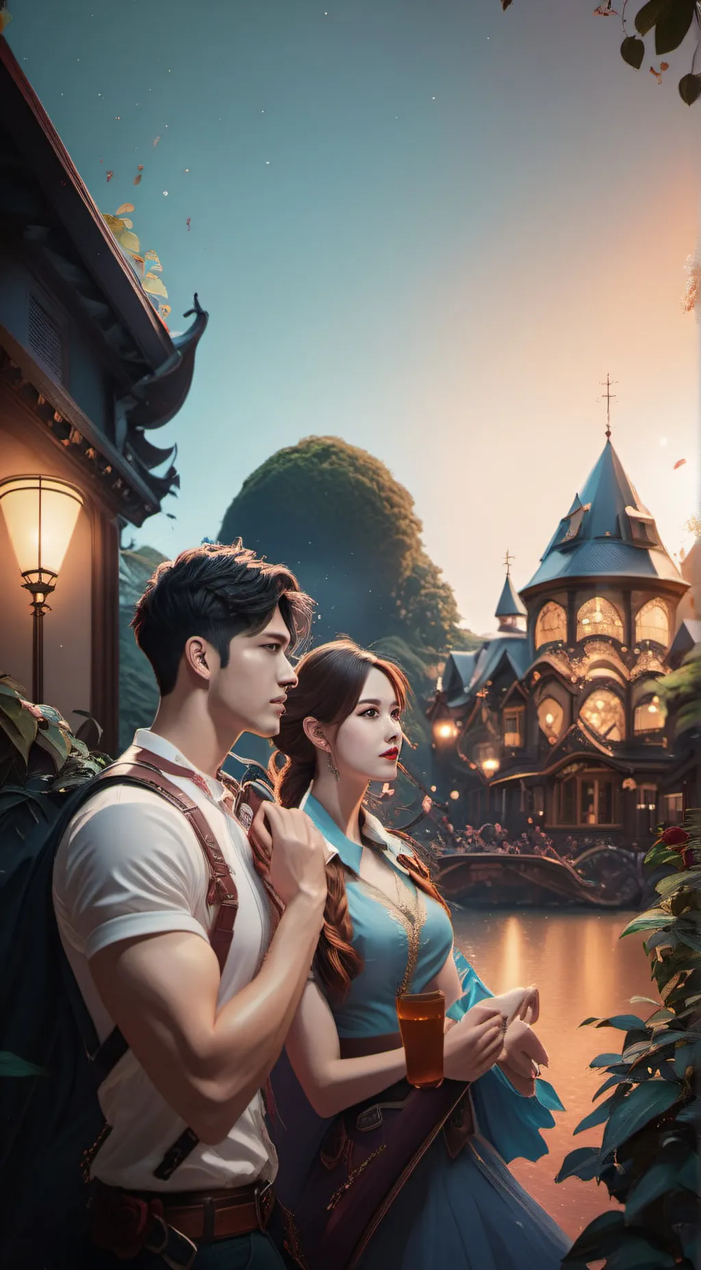 ai character: Eva background